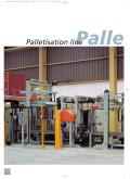 Palletisation linePallet-less