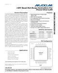  48V Quad Hot-Swap Controllers For Power-Over-LAN