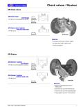 Check valves / Strainer  ARI-Check valves