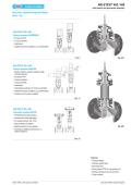 ARI-STEVI®  405 / 460 with electric and pneumatic actuators