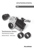 Drive units, ratchet heads and reaction arms FSX - Metric system