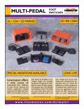 Linemaster-Multi-Pedal Foot Switches