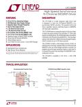 Linear Technology-LTC4449 - High Speed Synchronous N-Channel MOSFET Driver
