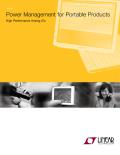 Linear Technology-Power Management for Portable Products
