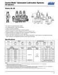 Lincoln-Centro-Matic® Automated Lubrication Systems Oil Injectors