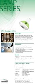 Light Engine-MR16 Spot Light (GU5.3)