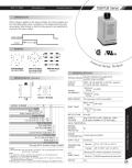 Marsh Bellofram-Marsh Bellofram Diversified Electronics Division TDB/TUB Series Interval Relay Output