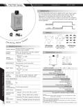 Marsh Bellofram-Marsh Bellofram Diversified Electronics Division TDC/TUC Series ON-Delay Relay Output