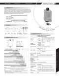 Marsh Bellofram-Marsh Bellofram Diversified Electronics Division TDD/TUD Series OFF-Delay Relay Output