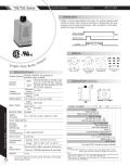 Marsh Bellofram-Marsh Bellofram Diversified Electronics Division TDE/TUE Series Single Shot Relay Output