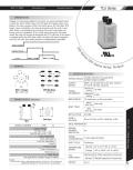 Marsh Bellofram-Marsh Bellofram Diversified Electronics Division TDJ Series ON-Delay OFF-Delay Relay Output