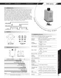Marsh Bellofram-Marsh Bellofram Diversified Electronics Division TDM Series Energy Conservation Timer Relay Output