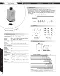Marsh Bellofram-Marsh Bellofram Diversified Electronics Division TDL Series Flasher Relay Output
