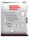 Marsh Bellofram-Marsh Bellofram Thermo-Couple Products Division Resistance Temperature Detectors