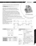 Marsh Bellofram Diversified Electronics Division CMC Series AC Over Current Monitor