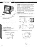 Controls Division 652 Series Multi-Function Multi-Range Timer