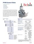 Marsh Bellofram BelGAS Division Type P119 Control Valve
