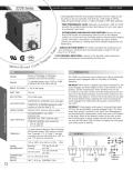 Marsh Bellofram-  322B Series Motor Drive Cycle Progress Timer