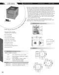  Marsh Bellofram Automatic Timing and Controls LE3S Series LCD Multi-Function Multi-Range Universal Digital Timer