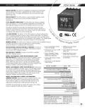  Marsh Bellofram Automatic Timing and Controls 425A Series 1/16 DIN LED Digital Display Timer