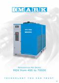 REFRIGERATION AIR DRYERS MDX from 400 to 70000