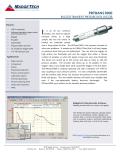 PRTRANS1000 RUGGED TRANSIENT PRESSURE DATA LOGGER