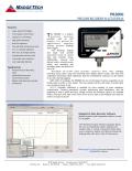 PR2000 PRESSURE RECORDER W/LCD DISPLAY