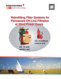 Filter Systems for Permanent Off-Line Filtration at Wind Power Gears