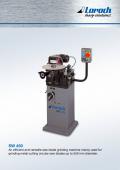 SW 450 An efficient and versatile saw blade grinding machine mainly used for grinding metal cutting circular saw blades up to 550 mm diameter.