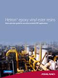 Hetron™ epoxy vinyl ester resins Resin selection guide for corrosion resistant FRP applications