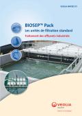 BIOSEPTM Pack Les unités de filtration standard VEOLIA WATER STI Traitement des effluents industriels