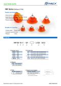 VTEC/VMECA-VMECA VBF-series Suction Cup