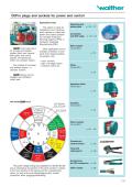 WALTHER WERKE-Technical data, wall socket outlets, plugs, appliance plugs, couplers, panel socket outlets, accessoiries, CEPro cables