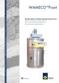  Round Dust Collectors with Elements Replaceable Through door WAMECO  TM FRONT Brochure