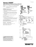 Watts Water Technologies-Anti-Siphon, Spill-Resistant Vacuum Breakers