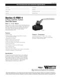 Watts Water Technologies-carbon steel ball valve