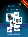 Webtec Products Limited-USA Short Form Catalogue