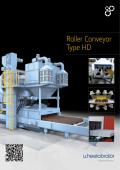 Wheelabrator Type HD Roller Conveyor Blast machine