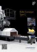  Wheelabrator Type G Roller Conveyor