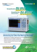 YOKOGAWA Europe-DL850/DL850V SCOPECORDER