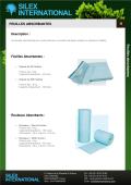 SILEX INTERNATIONAL-FEUILLES ABSORBANTES I1 