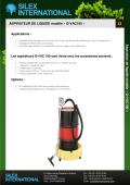 SILEX INTERNATIONAL-ASPIRATEUR DE LIQUIDE modèle  Q-VAC100