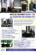 AIRPOLL-UNITES DE TRAITEMENT ODEURS / COV par ADSORPTION SUR CHARBON ACTIF