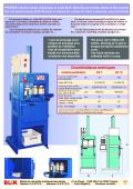 Blik-PRESSES à bidons, boites métalliques et à fûts BLIK: Série DS pour boites, bidons et fûts moyens  Can and barrel presses BLIK DS serie: to reduce the volume for metal containers, cans and barrels