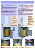 Blik-Compaction en fûts de déchets contaminés Compaction of contamined waste (inside the barrels)