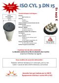 DESMOULES POLYESTER-ISO CYL 3 DN 15 Version Flexibles