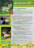 FABRIQUE DES GAVOTTES-Le composteur  en bois GARDIGAME sont produits par la Fabrique Des Gavottes