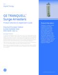 GE JENBACHER             -TRANQUELL parafoudres offrent  surtension exceptionnelle  protection de grande puissance  équipement du système. sous  conditions normales du système,  le parafoudre se présente comme un  chemin de haute impédance. quand  une vag