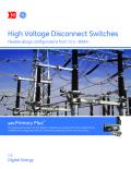 GE JENBACHER             -High Voltage sectionneurs  Souples conigurations de conception de 72,5 - 800 kV