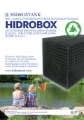 HIDROSTANK  .-HIDROBOX   UN SYSTÈME DE DRAINAGE URBAIN DURABLE